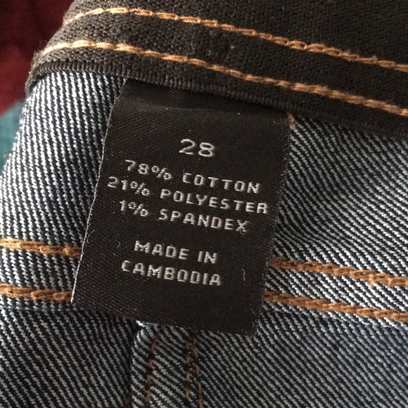 28w Lane Bryant Denim Pencil Skirt ✏️with Button Detail - Picture 6 of 17